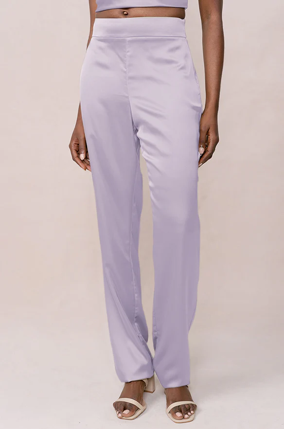 Ruby Satin Pants | Made To Order - Image 80