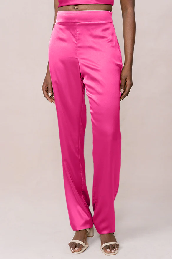 Ruby Satin Pants | Made To Order - Image 83