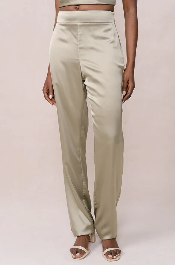 Ruby Satin Pants | Made To Order - Image 97