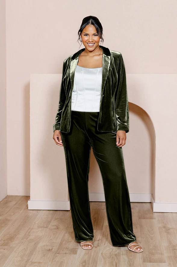 Ruby Velvet Jacket | Made To Order - Image 11