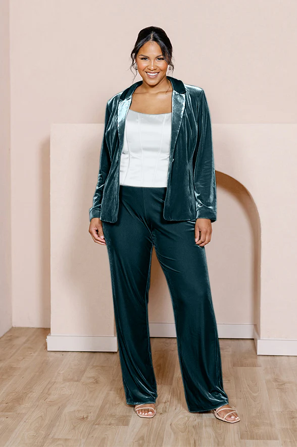 Ruby Velvet Jacket | Made To Order - Image 20