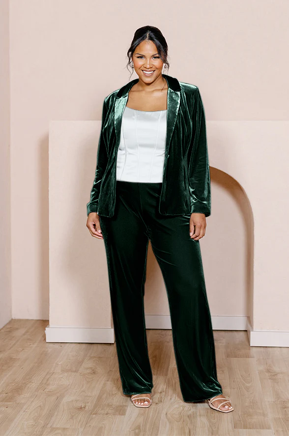 Ruby Velvet Jacket | Made To Order - Image 21