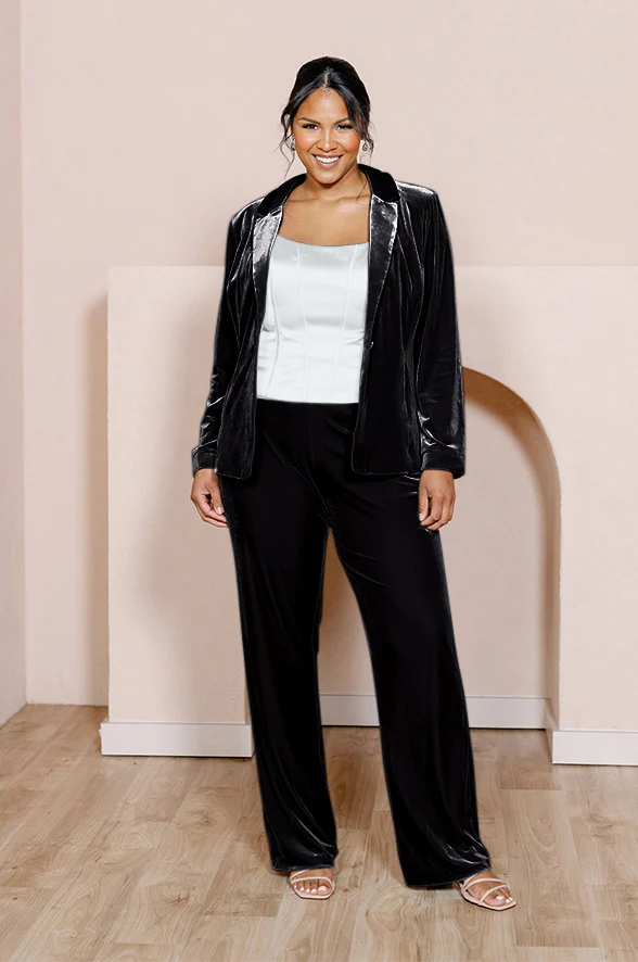 Ruby Velvet Jacket | Made To Order - Image 25