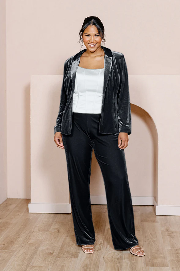 Ruby Velvet Jacket | Made To Order - Image 26