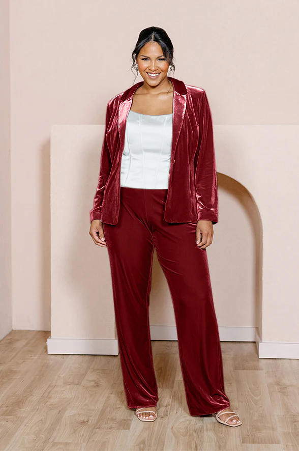 Ruby Velvet Jacket | Made To Order - Image 9