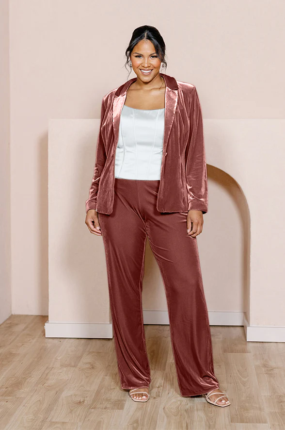 Ruby Velvet Pants | Made To Order - Image 12