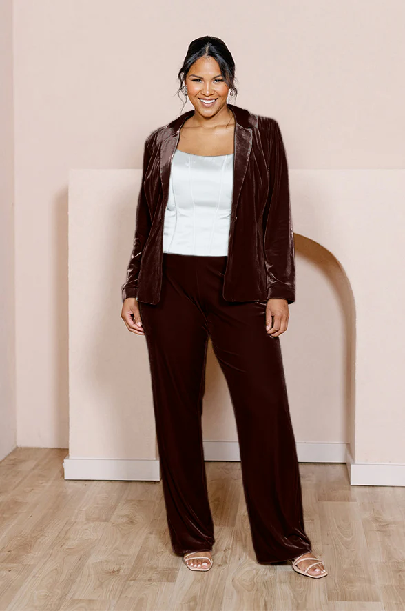 Ruby Velvet Pants | Made To Order - Image 24