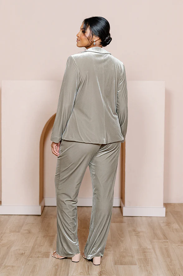 Ruby Velvet Pants | Made To Order - Image 4