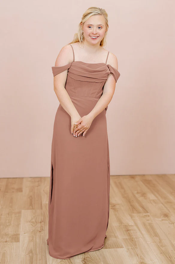 Sample Desert Rose London Convertible Chiffon Dress | Ready To Ship
