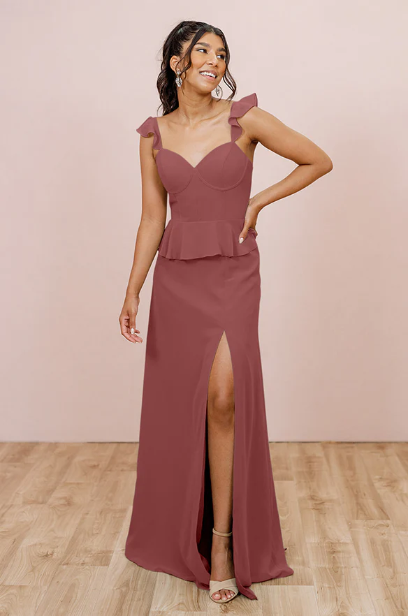 Sample Rosewood Piper Chiffon Dress | Ready To Ship