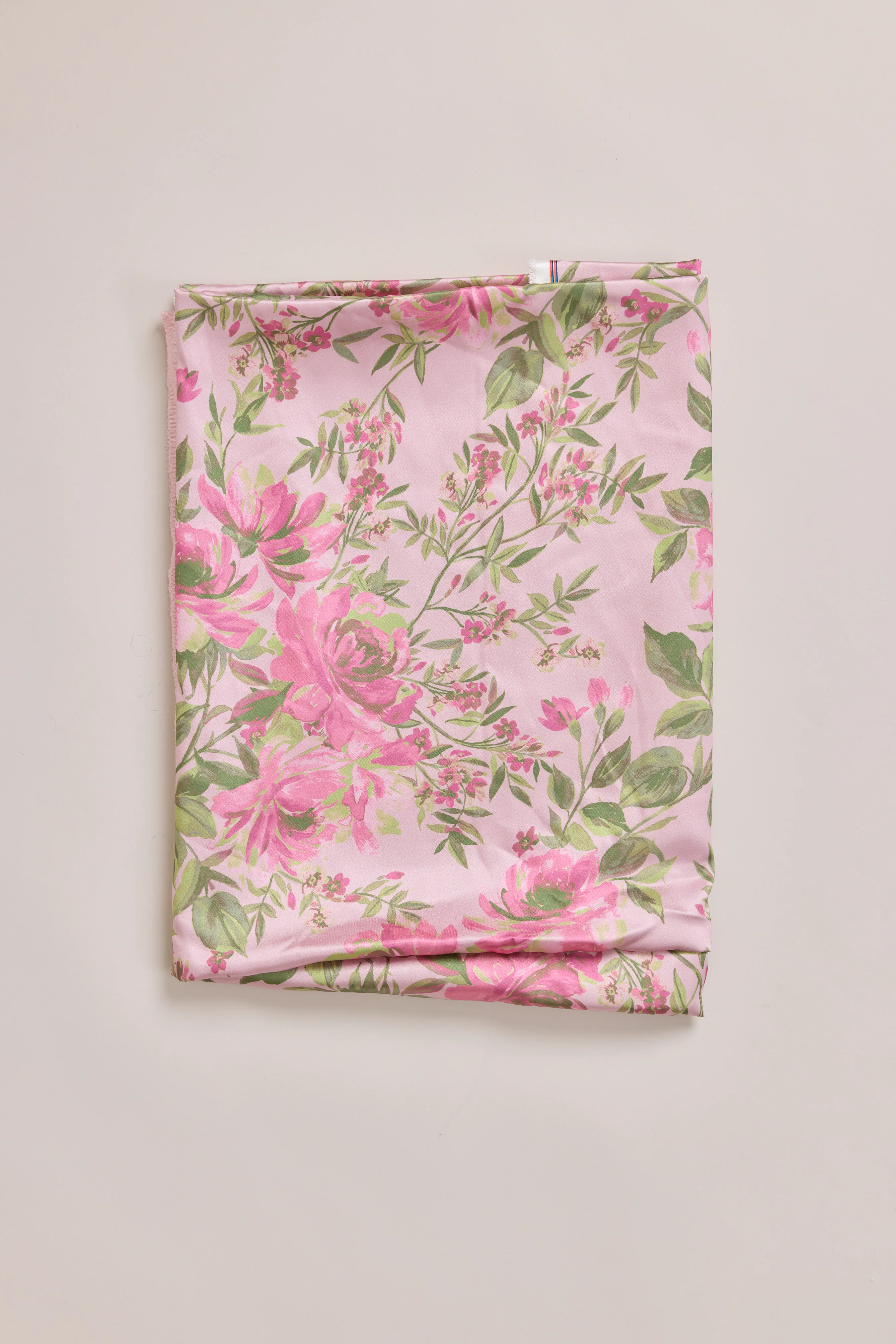 Satin Floral Print Fabric by Yard | Made To Order - Image 36