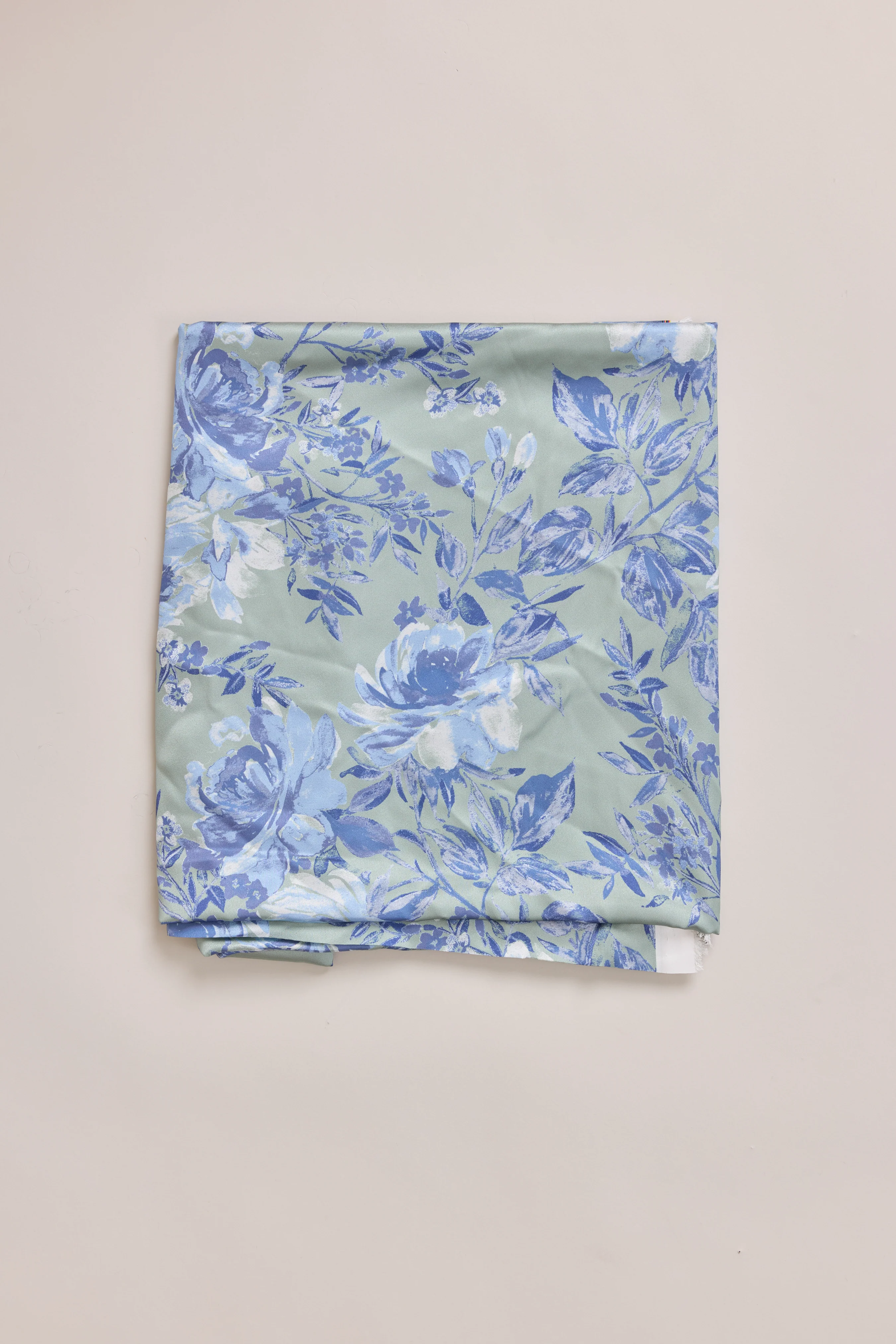 Satin Floral Print Fabric by Yard | Made To Order - Image 37