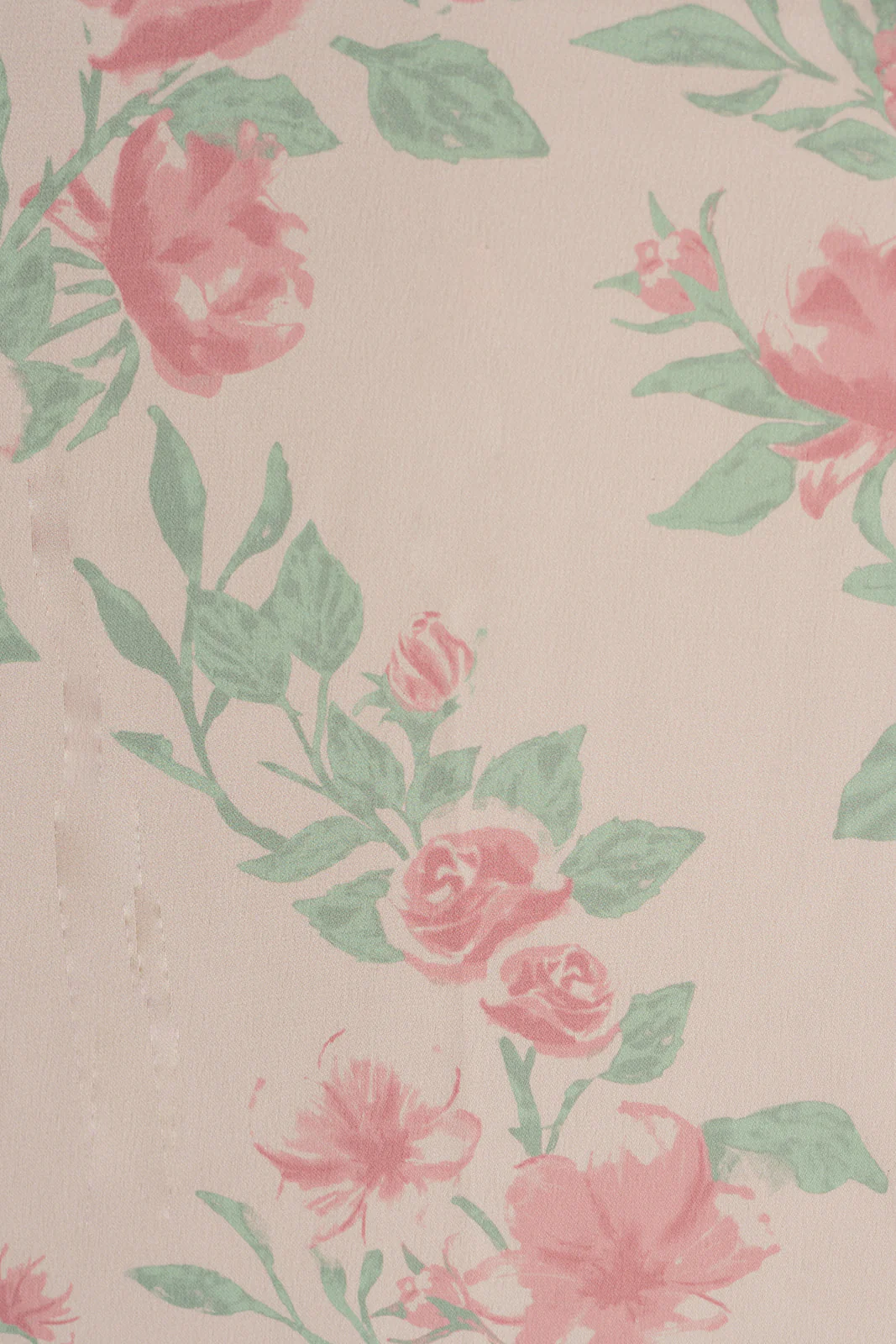 Satin Floral Print Fabric by Yard | Made To Order - Image 6