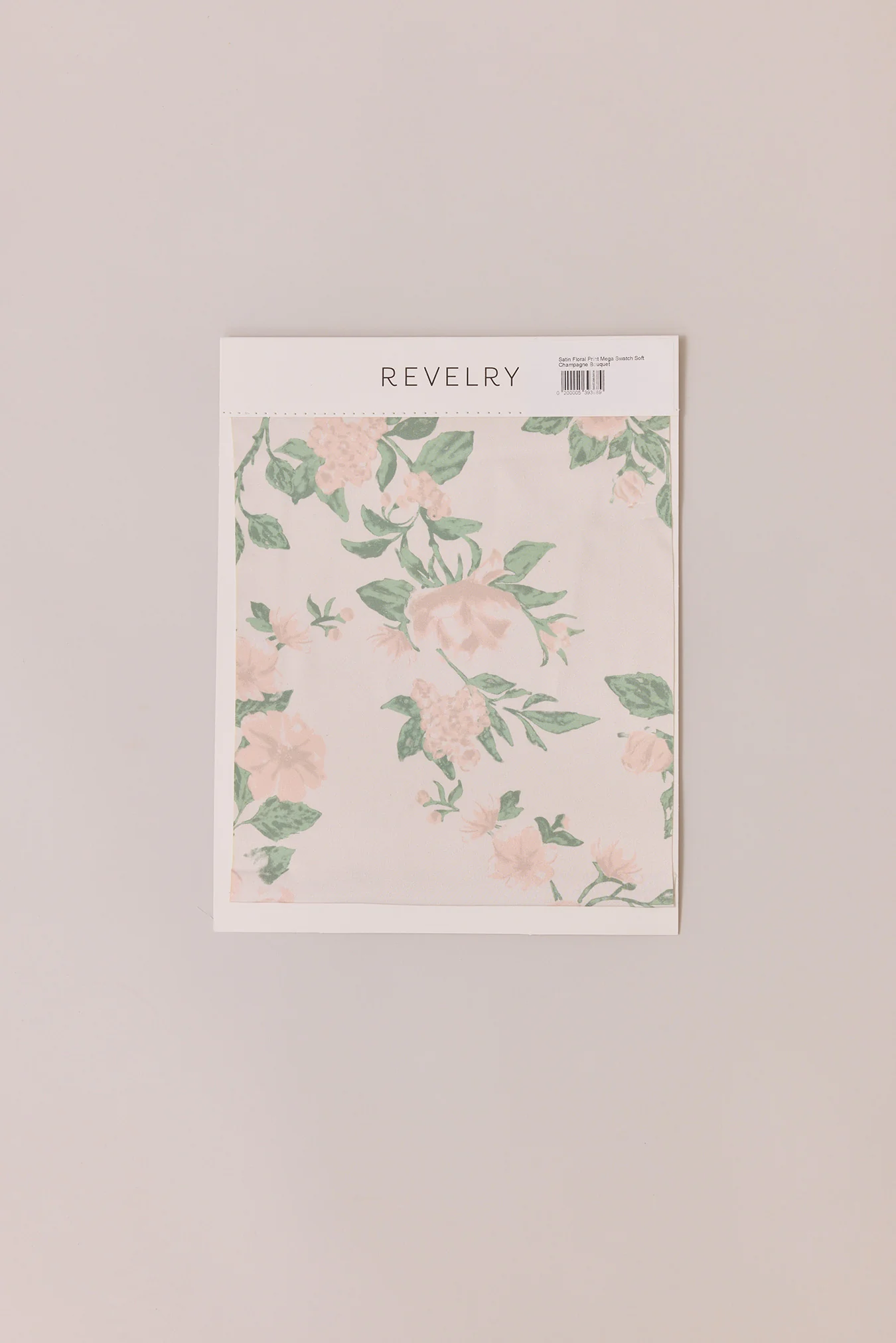 Satin Floral Print Mega Swatch | Ready To Ship - Image 5