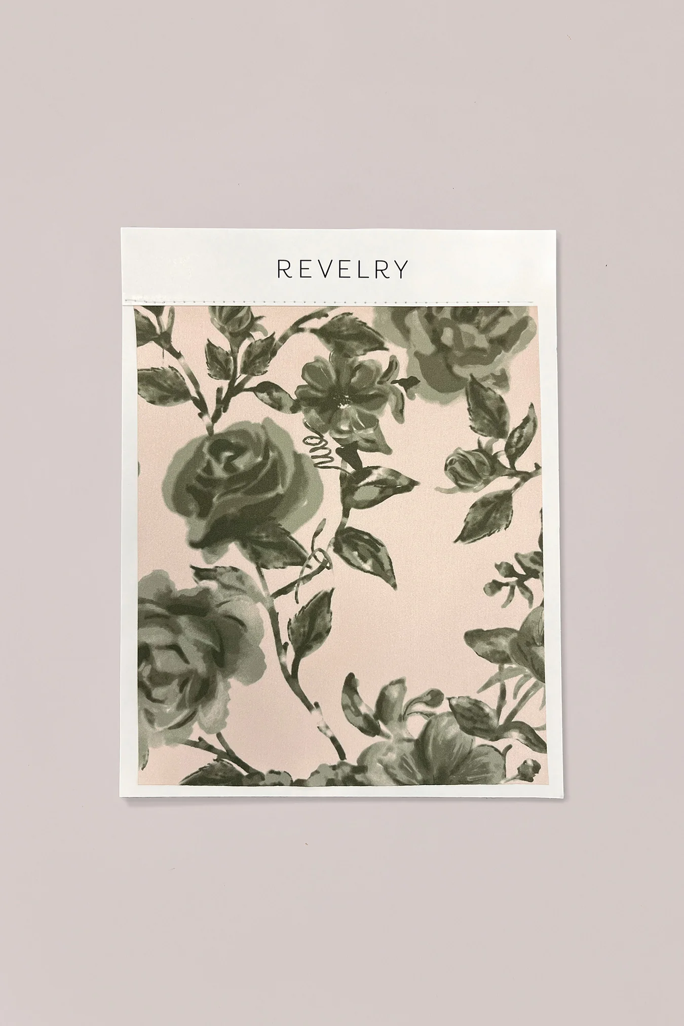 Satin Floral Print Mega Swatch | Ready To Ship - Image 28