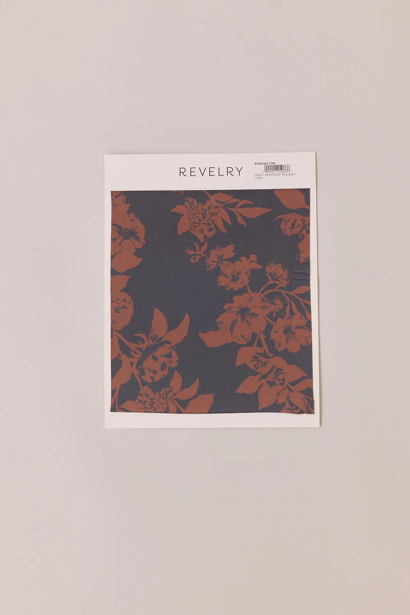 Satin Floral Print Mega Swatch | Ready To Ship - Image 25
