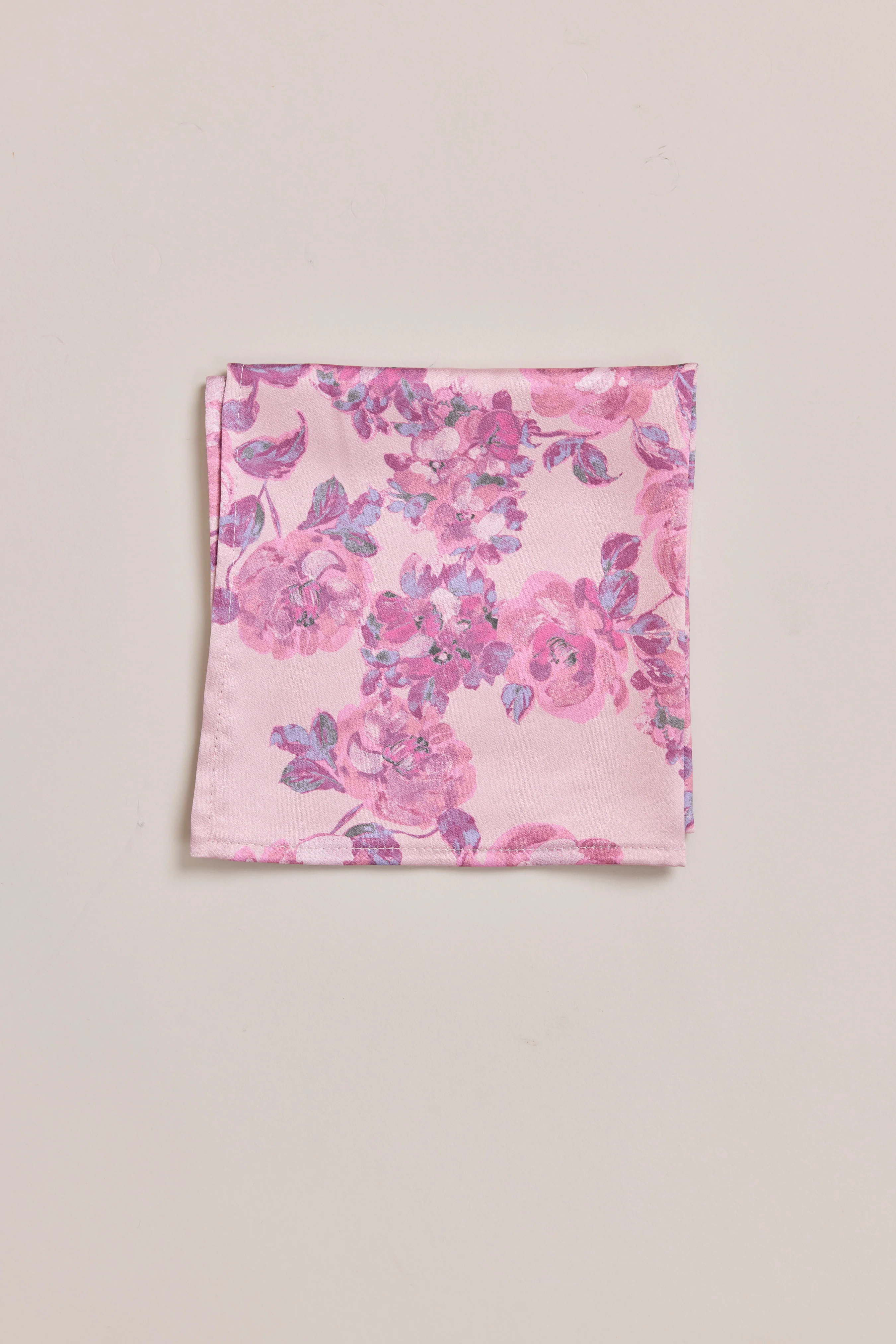 Satin Floral Print Pocket Square | Made To Order - Image 30