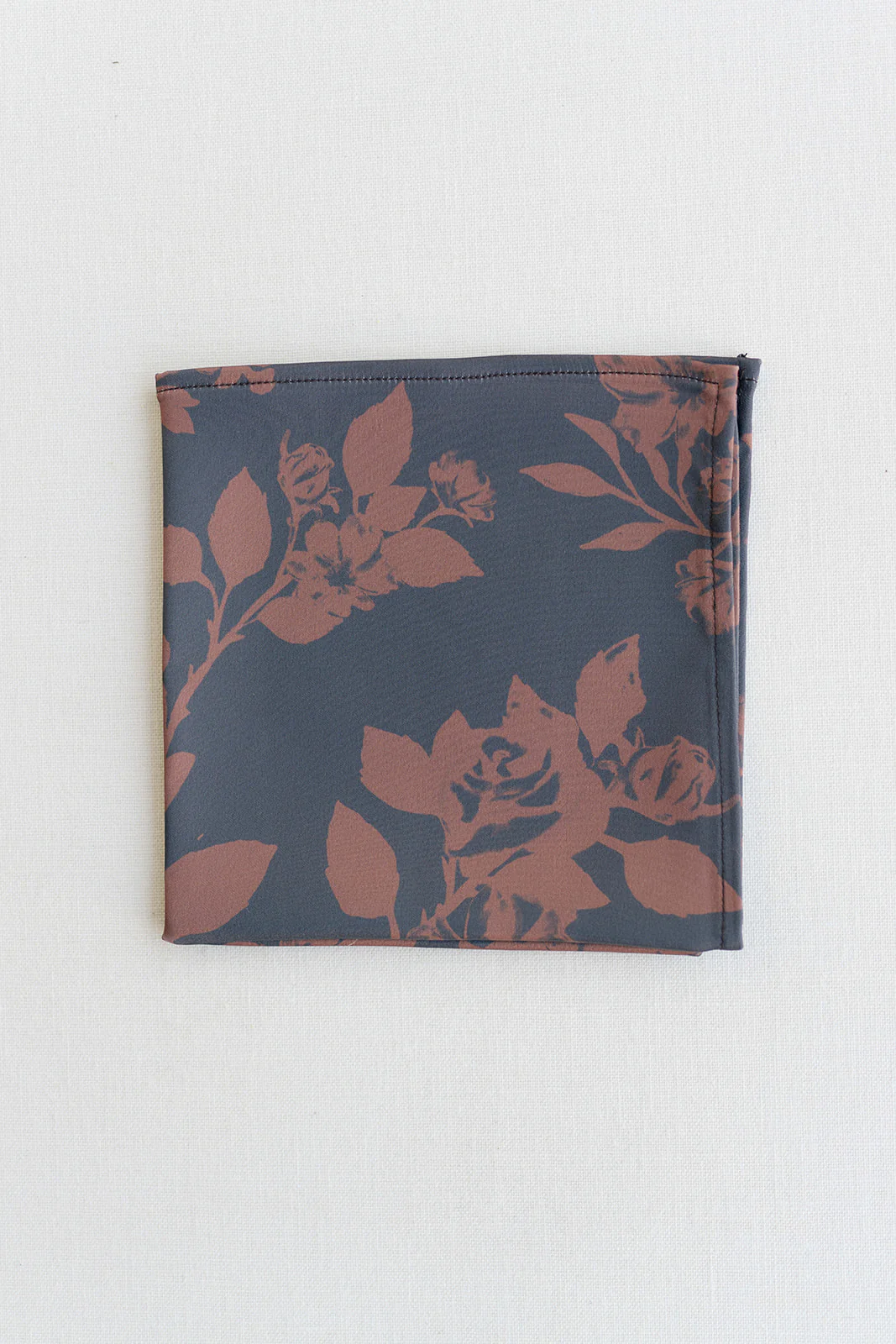 Satin Floral Print Pocket Square | Made To Order - Image 7