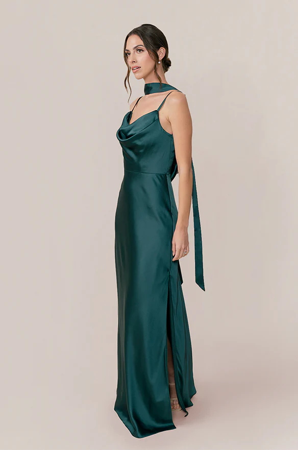 Satin Skinny Scarf | Made To Order - Image 11