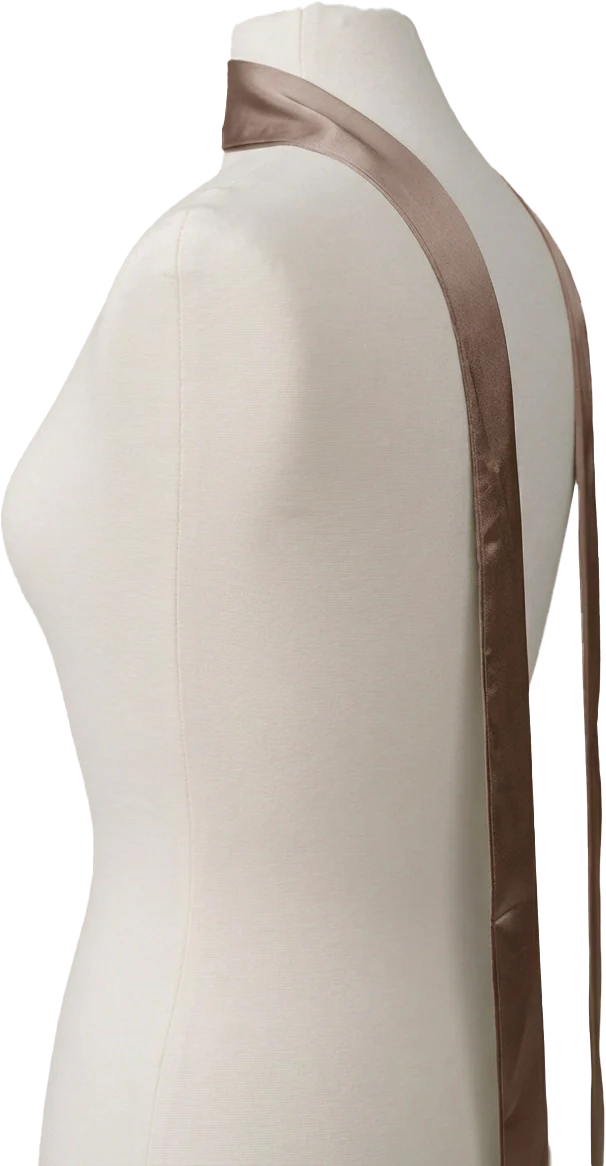 Satin Skinny Scarf | Made To Order - Image 66