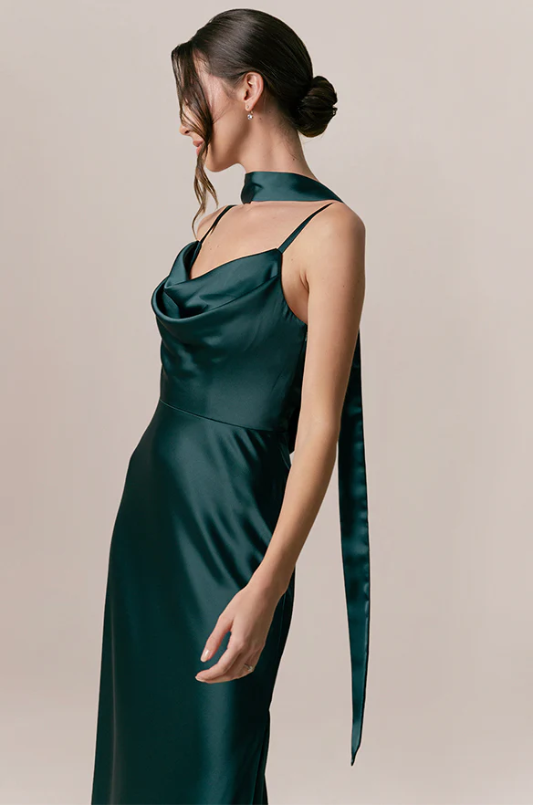 Satin Skinny Scarf | Made To Order - Image 7