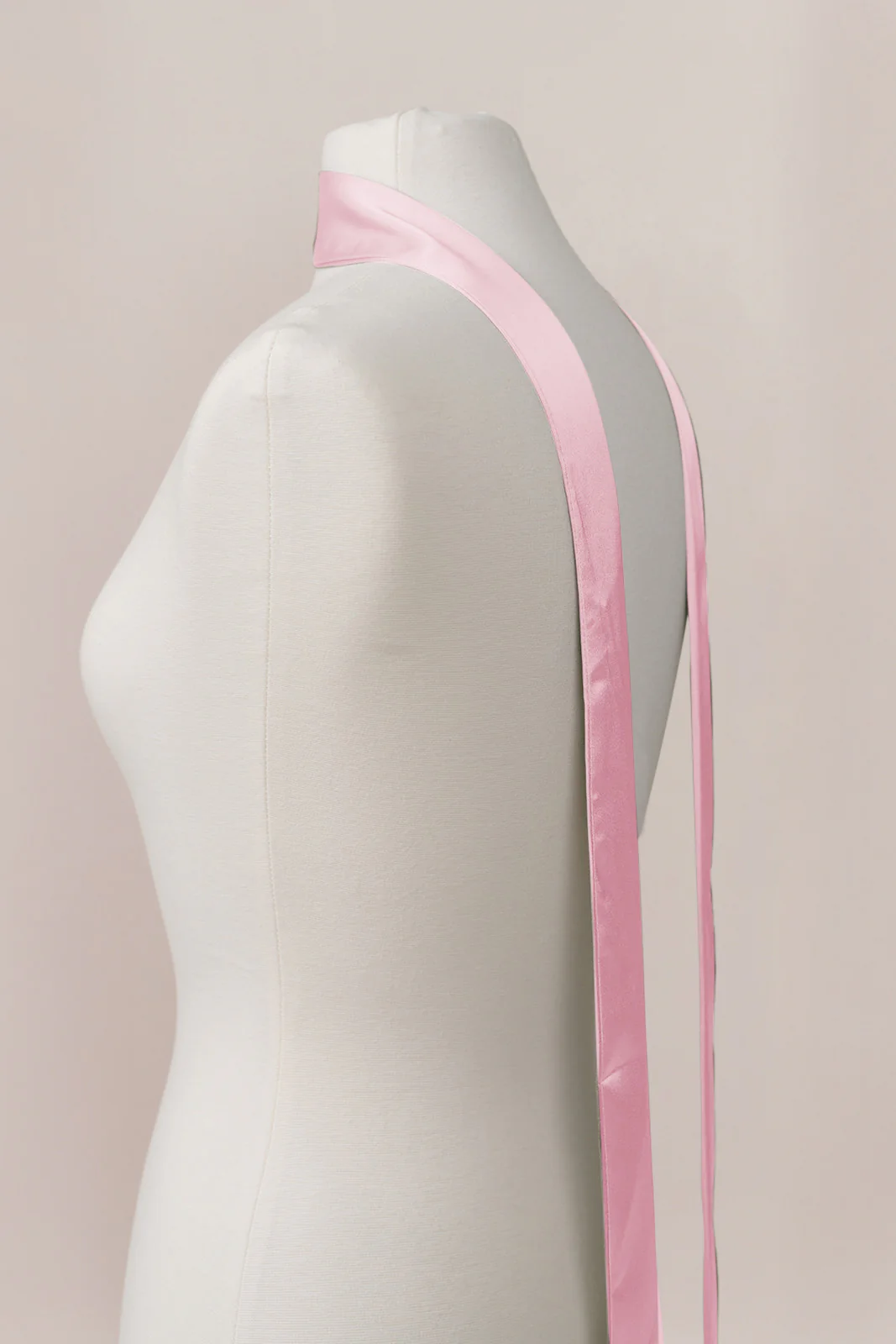 Satin Skinny Scarf | Ready To Ship | Perfect Pink