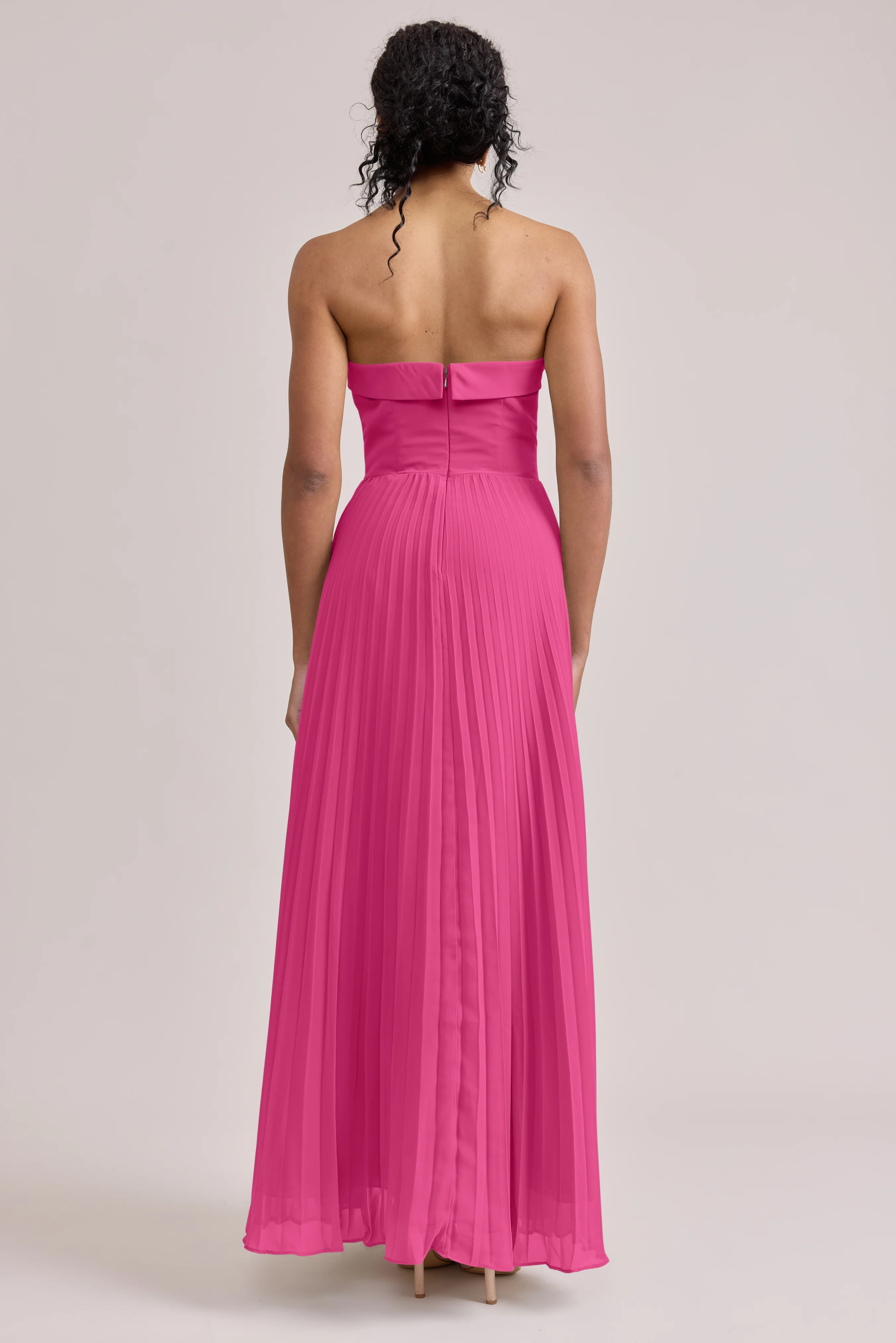 Saylor Chiffon Pleated Dress | Made To Order - Image 102