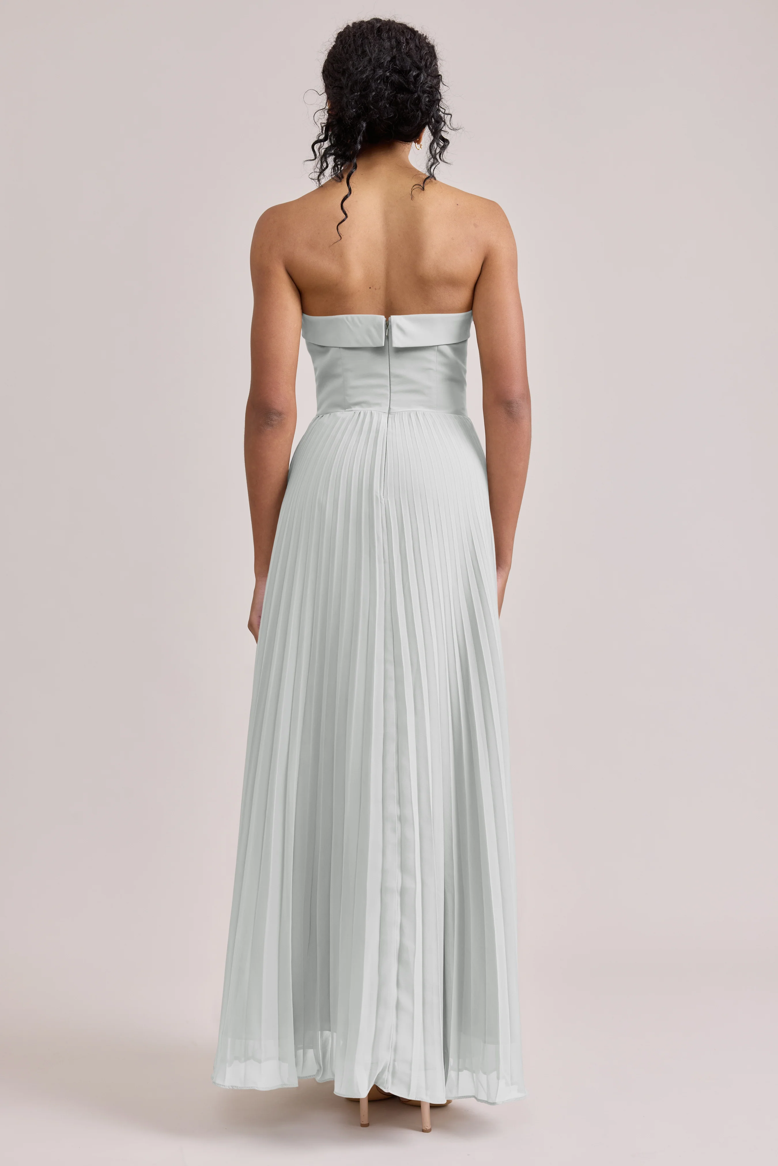 Saylor Chiffon Pleated Dress | Made To Order - Image 121