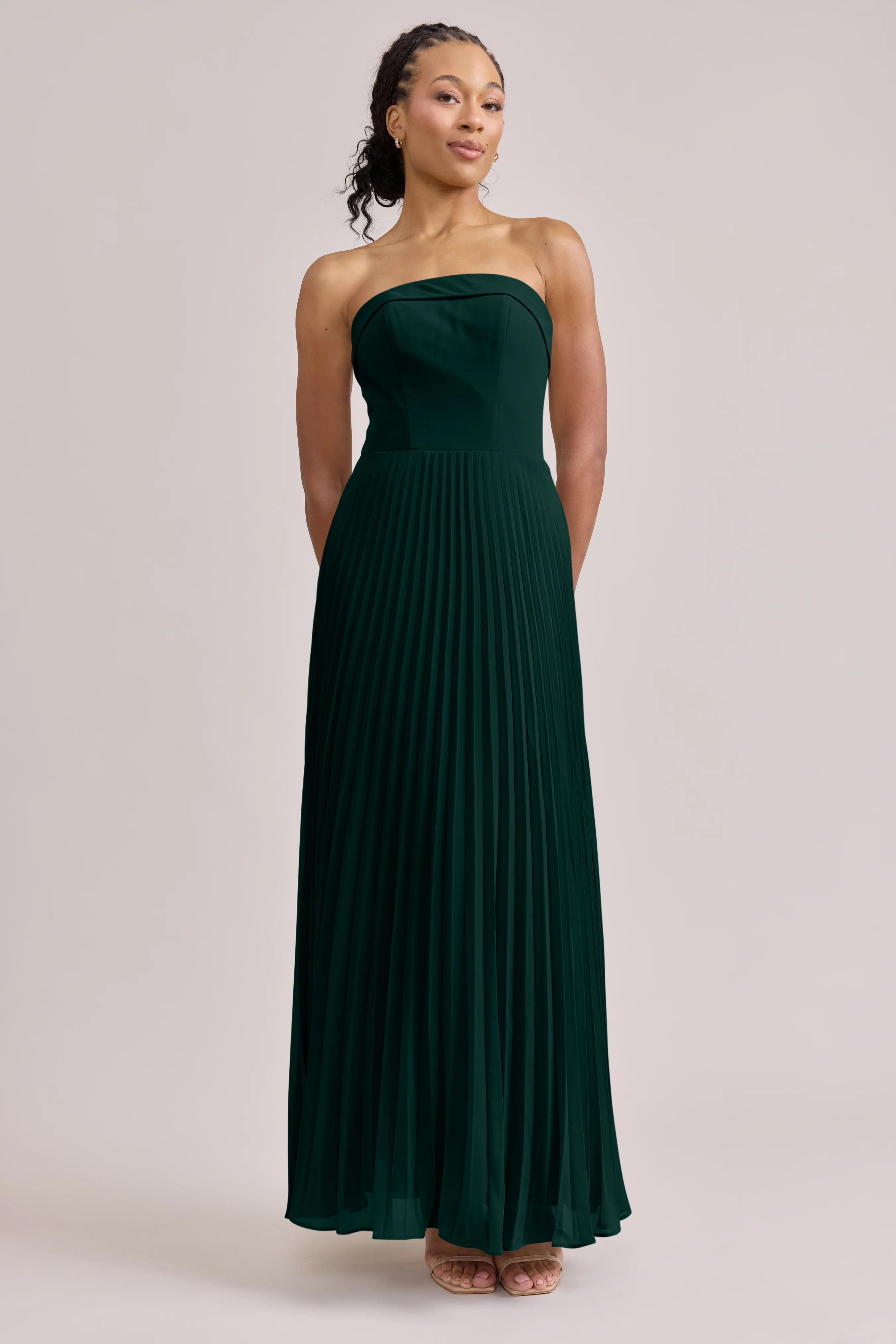 Saylor Chiffon Pleated Dress | Made To Order - Image 13