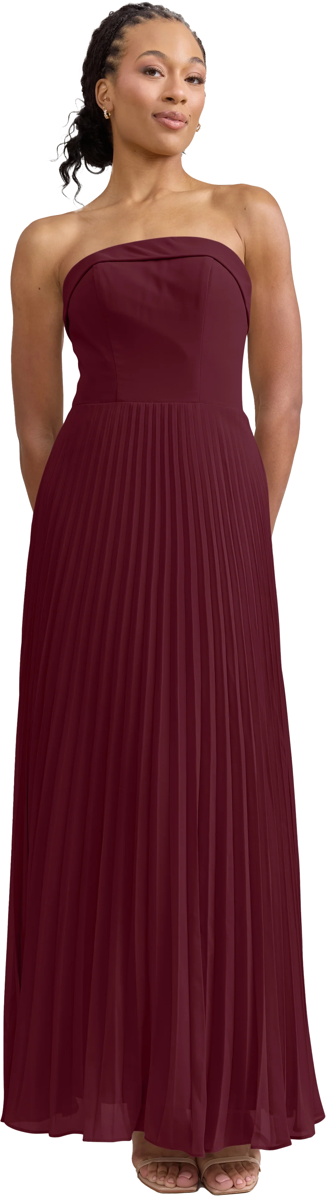 Saylor Chiffon Pleated Dress | Made To Order - Image 130
