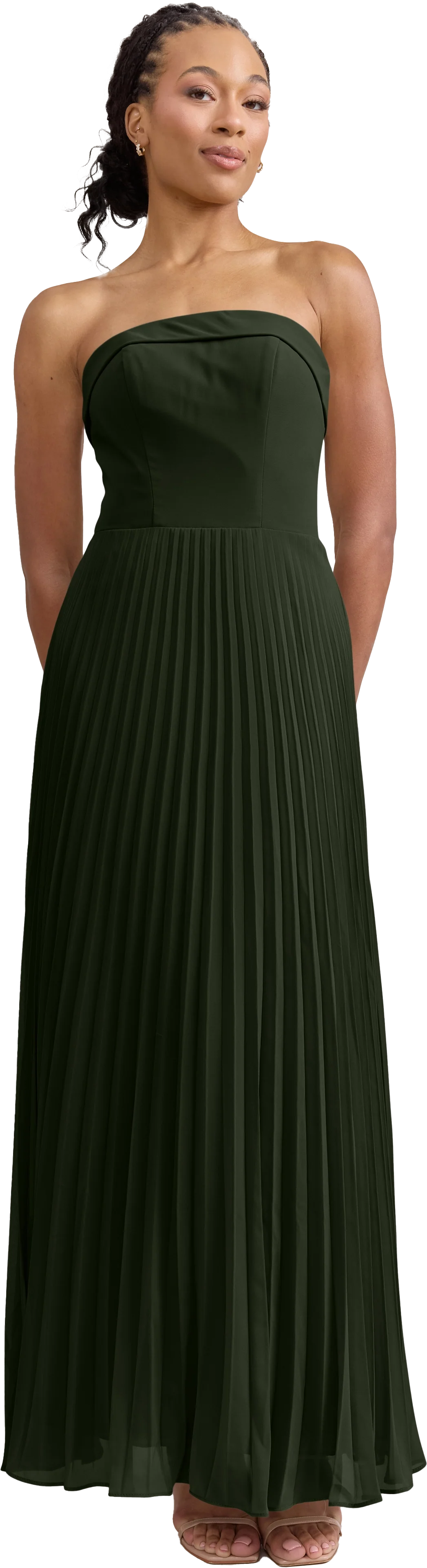 Saylor Chiffon Pleated Dress | Made To Order - Image 138