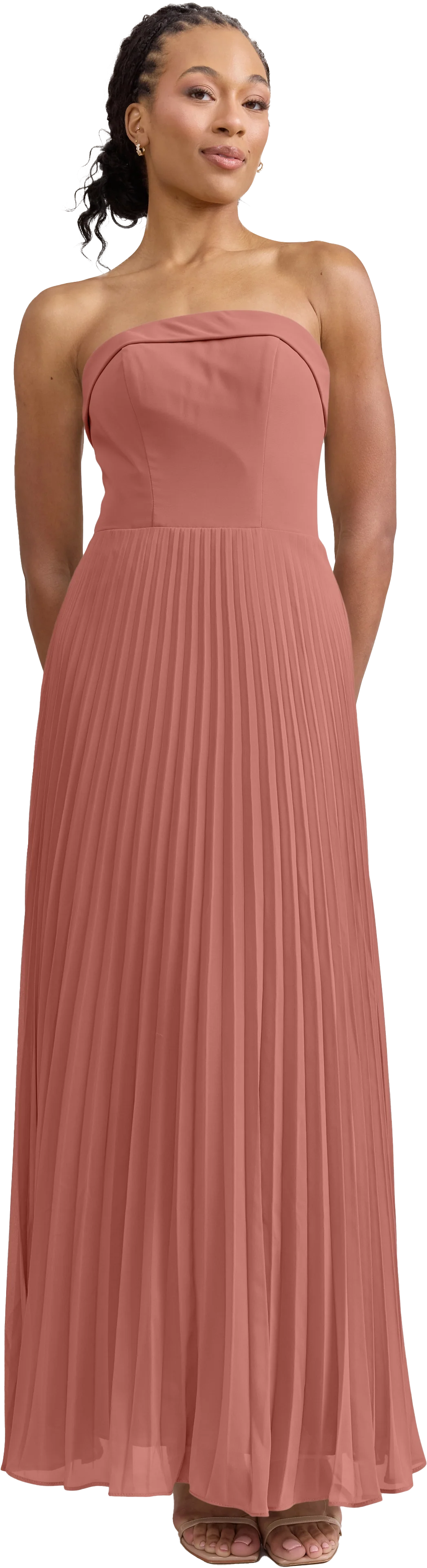 Saylor Chiffon Pleated Dress | Made To Order - Image 139
