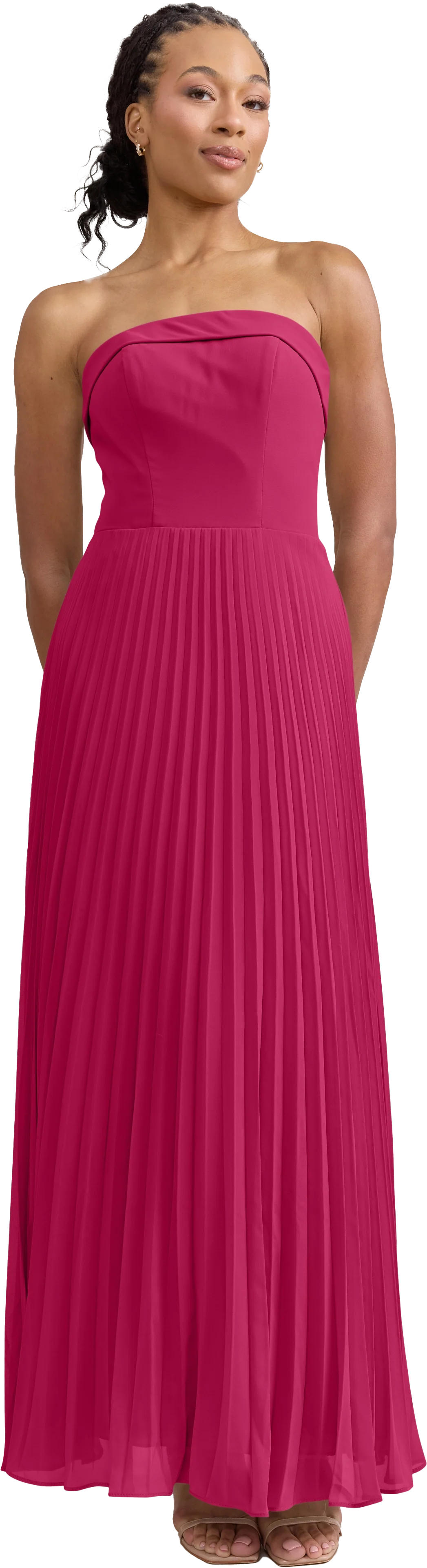 Saylor Chiffon Pleated Dress | Made To Order - Image 144