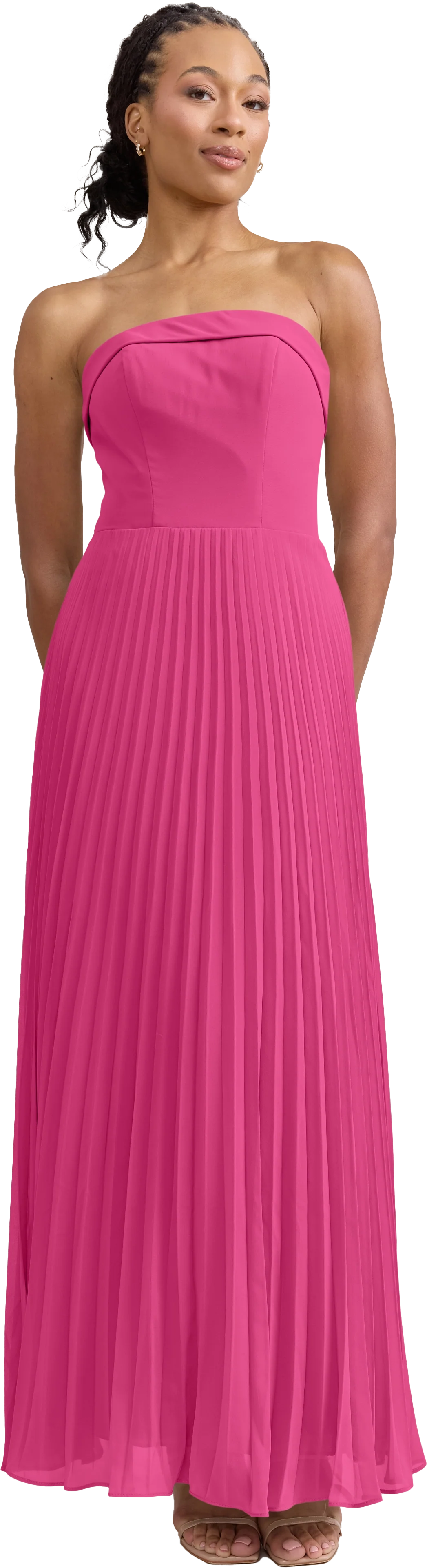 Saylor Chiffon Pleated Dress | Made To Order - Image 148