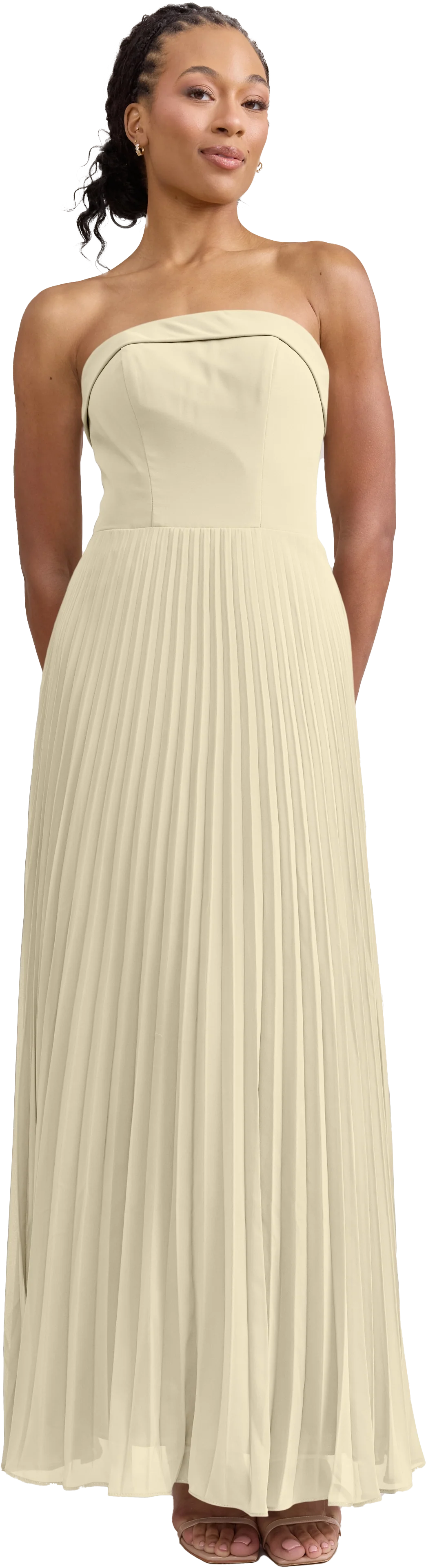 Saylor Chiffon Pleated Dress | Made To Order - Image 154