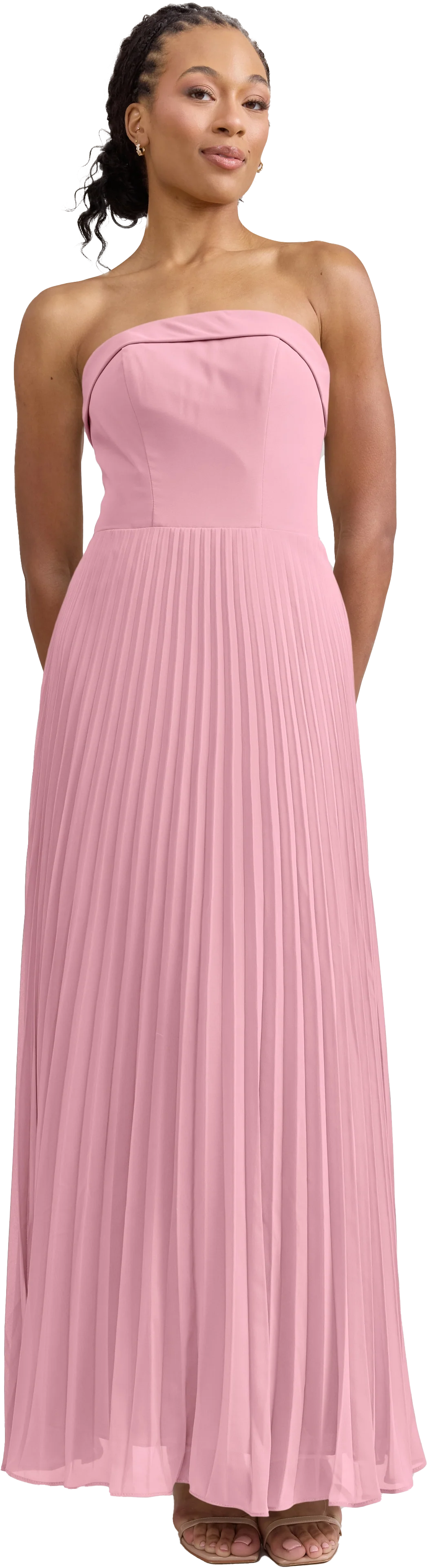 Saylor Chiffon Pleated Dress | Made To Order - Image 158