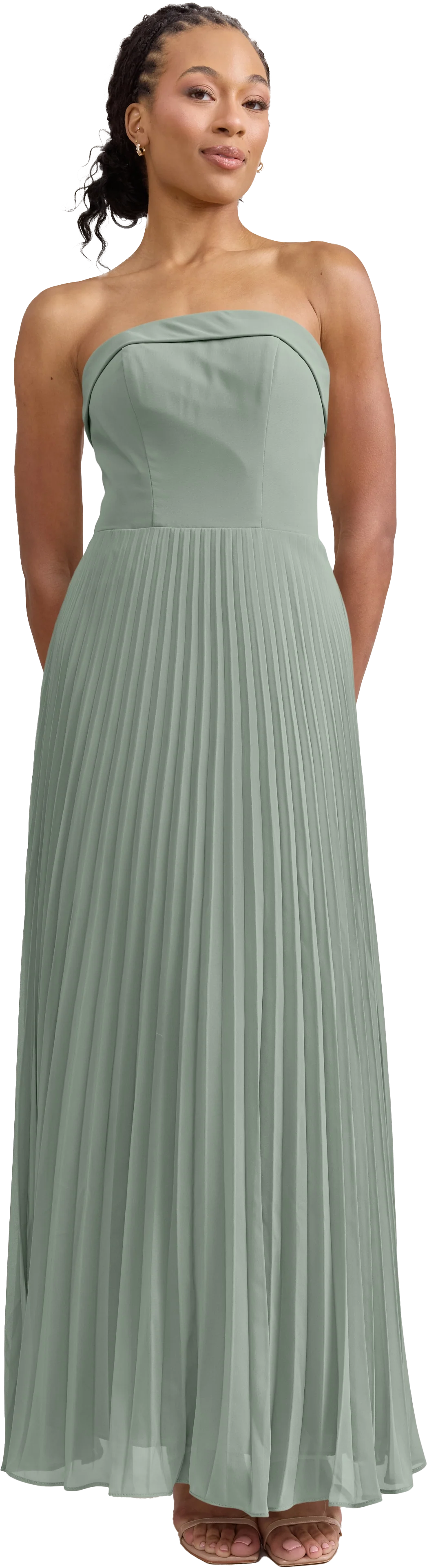 Saylor Chiffon Pleated Dress | Made To Order - Image 161