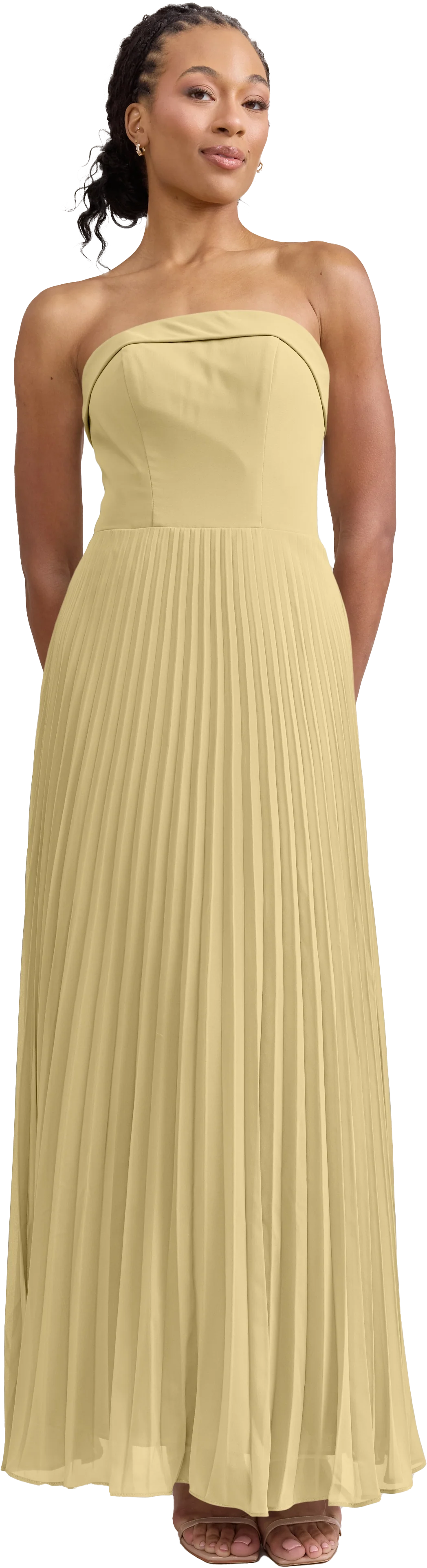 Saylor Chiffon Pleated Dress | Made To Order - Image 165