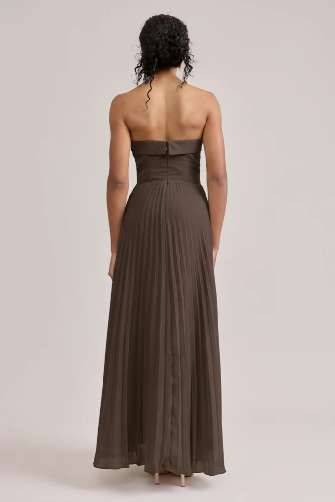 Saylor Chiffon Pleated Dress | Made To Order - Image 168