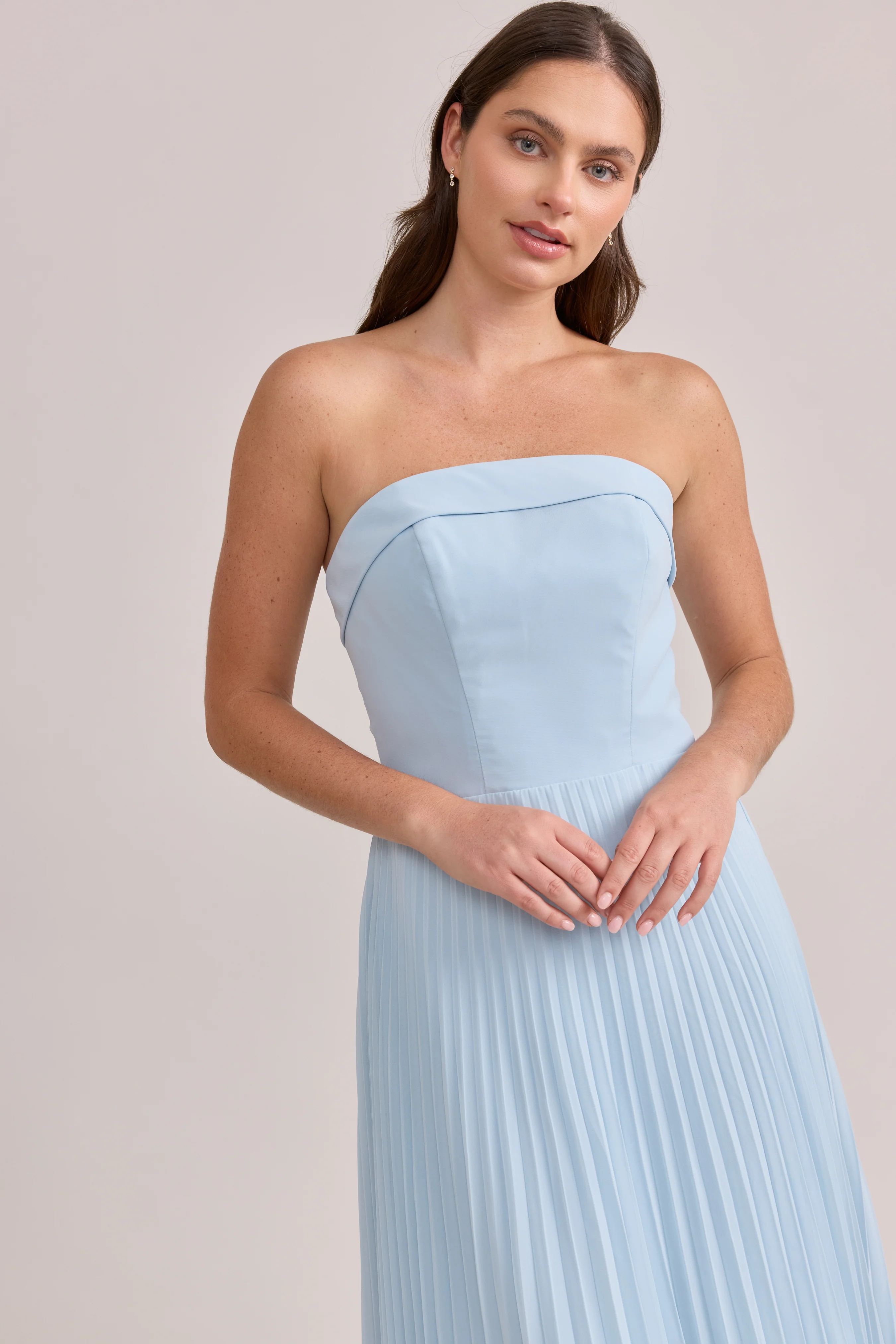 Saylor Chiffon Pleated Dress | Made To Order - Image 5