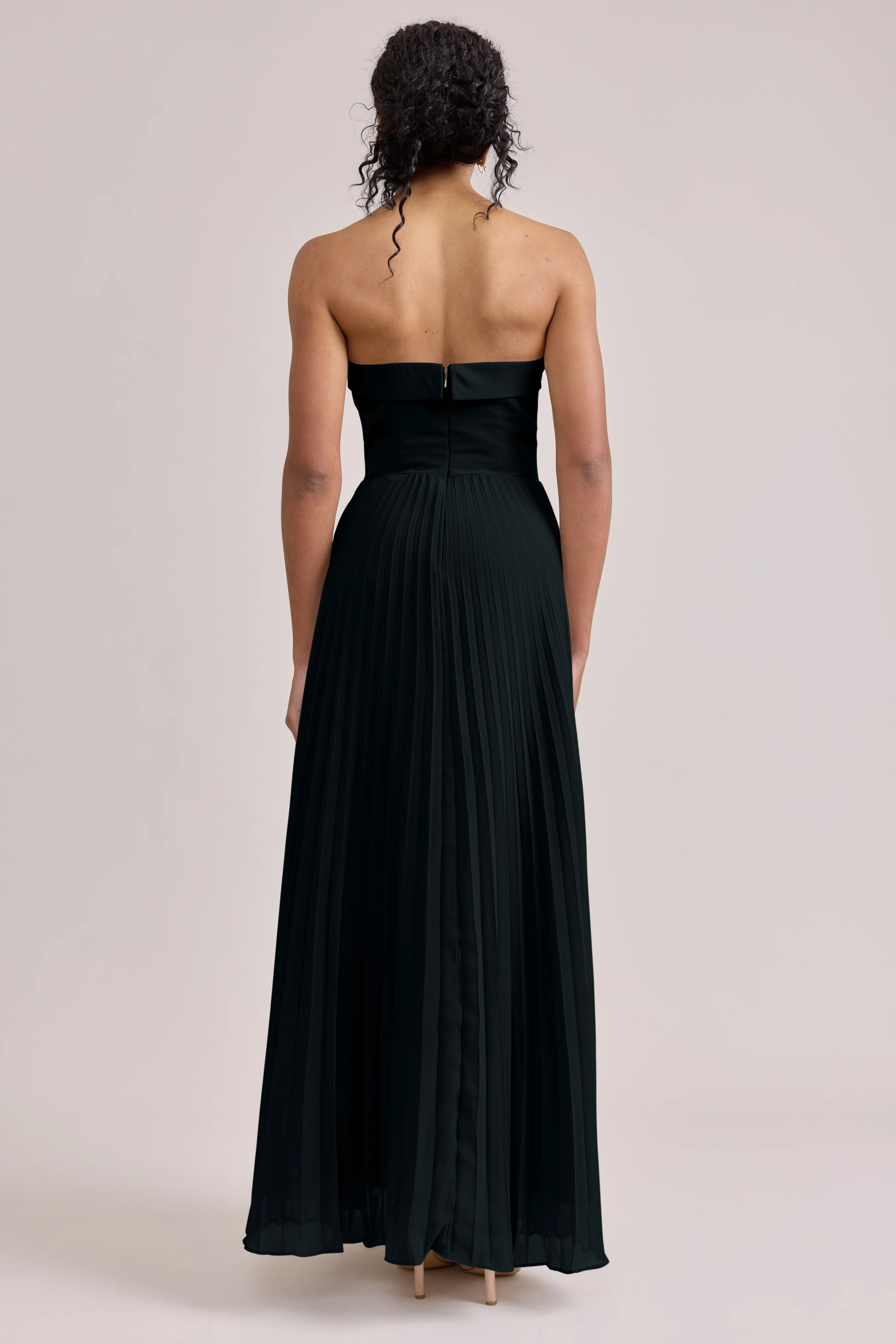 Saylor Chiffon Pleated Dress | Made To Order - Image 86