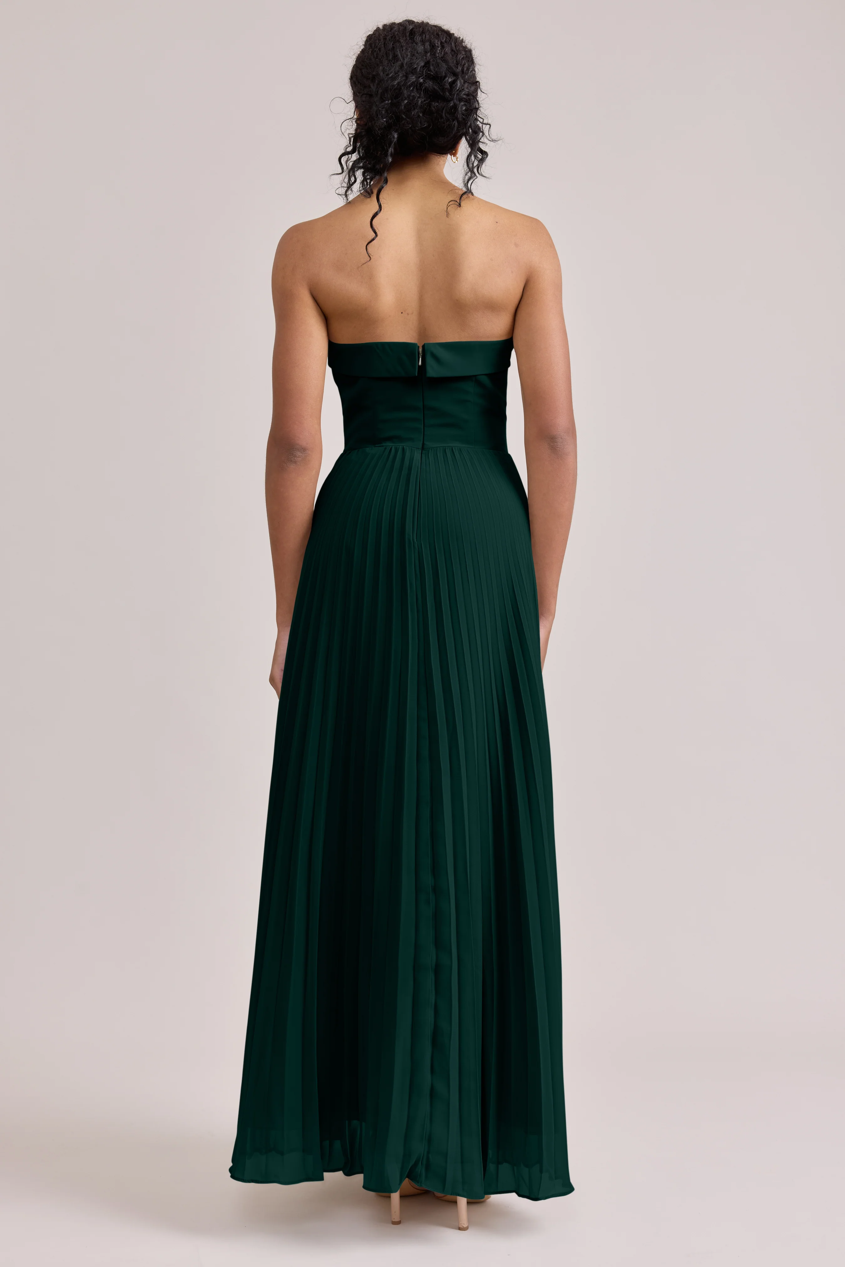 Saylor Chiffon Pleated Dress | Made To Order - Image 91