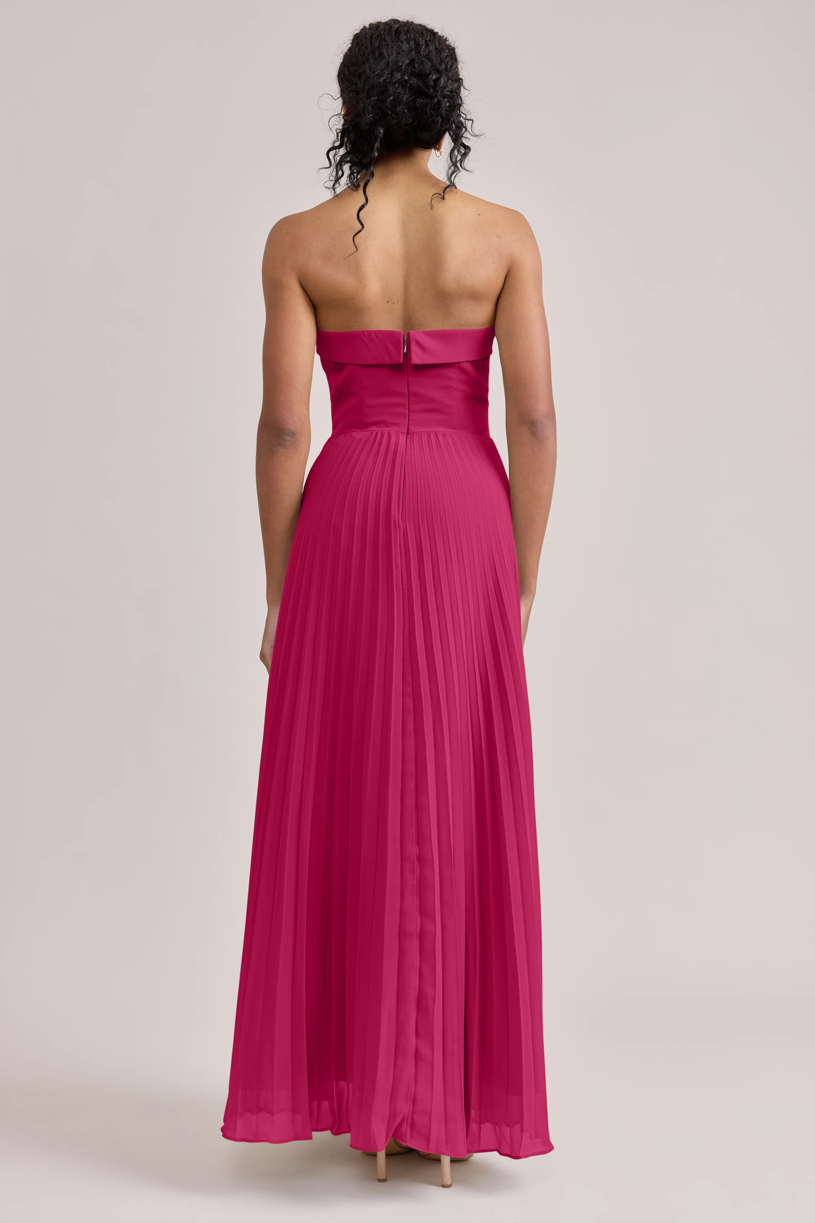 Saylor Chiffon Pleated Dress | Made To Order - Image 97