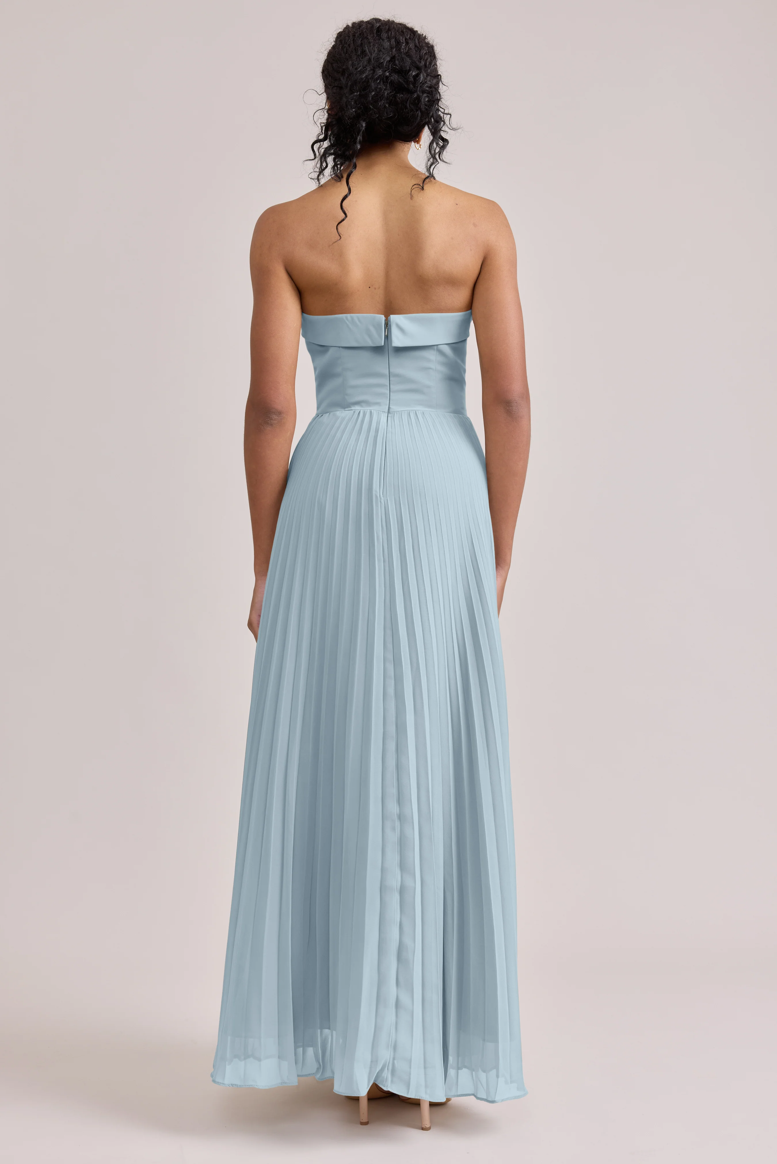 Saylor Chiffon Pleated Dress | Made To Order - Image 99