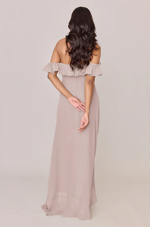 Scarlet Chiffon Dress | Made To Order - Image 91
