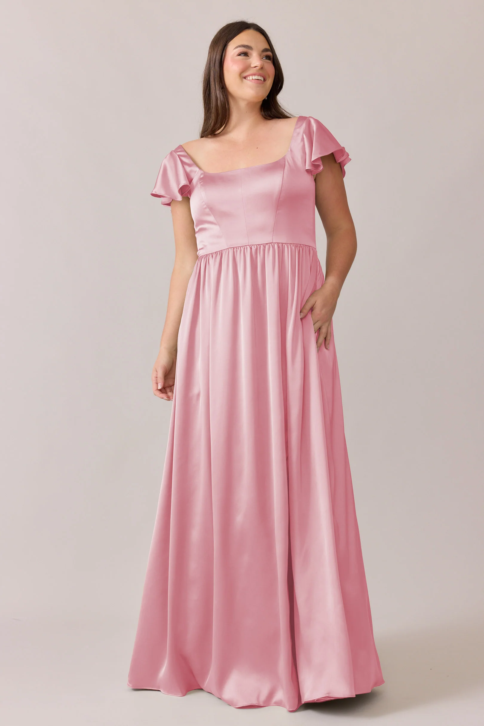 Selma Satin Dress | Made To Order - Image 101