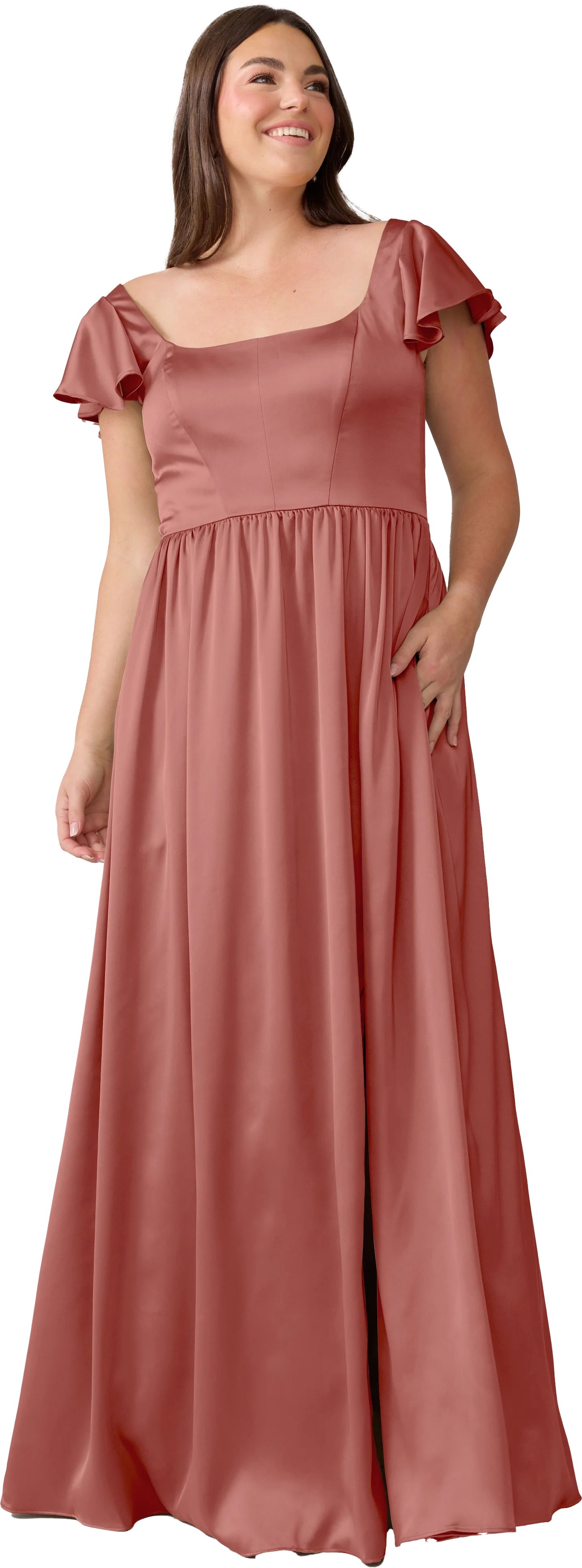 Selma Satin Dress | Made To Order - Image 115