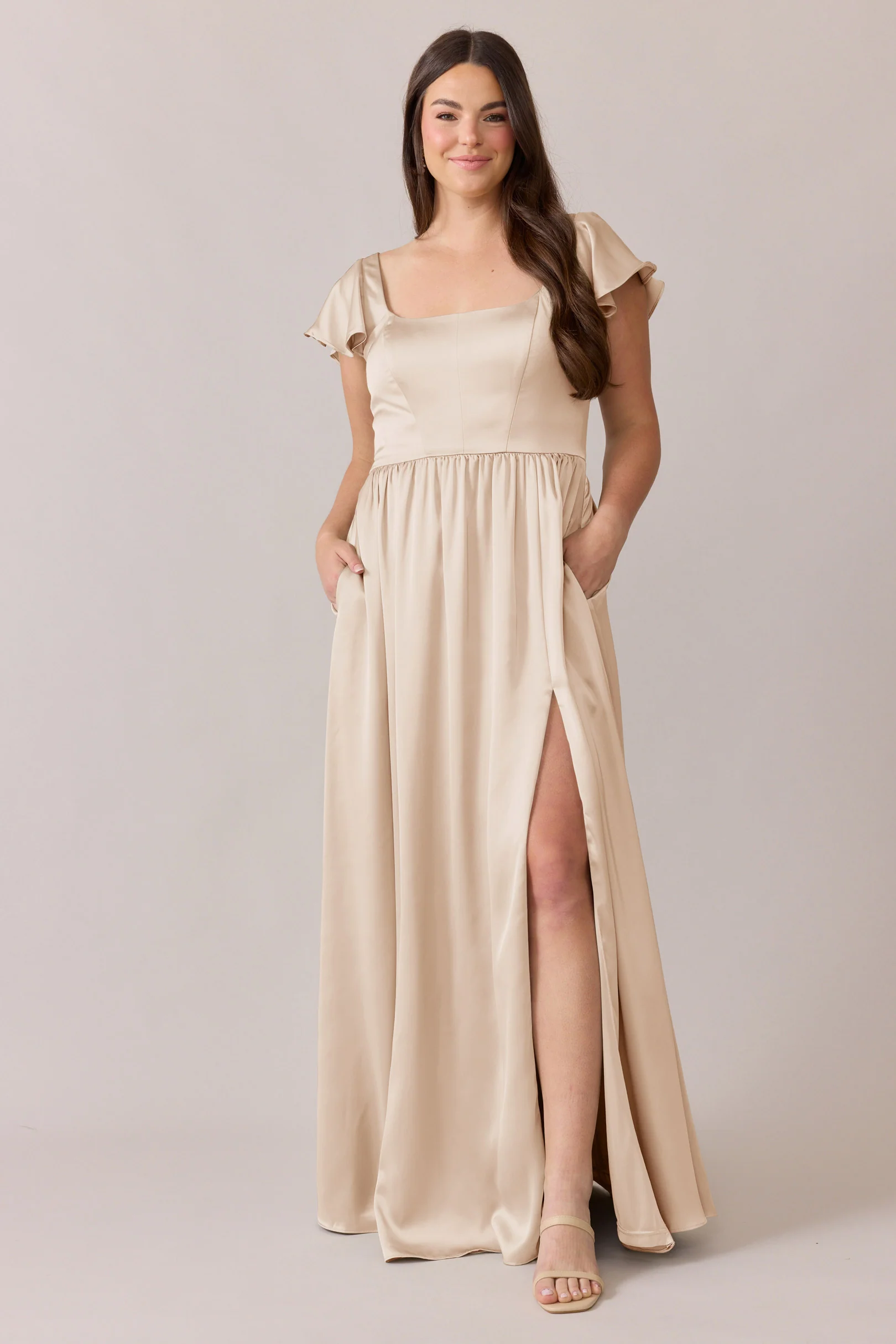 Selma Satin Dress | Made To Order - Image 12