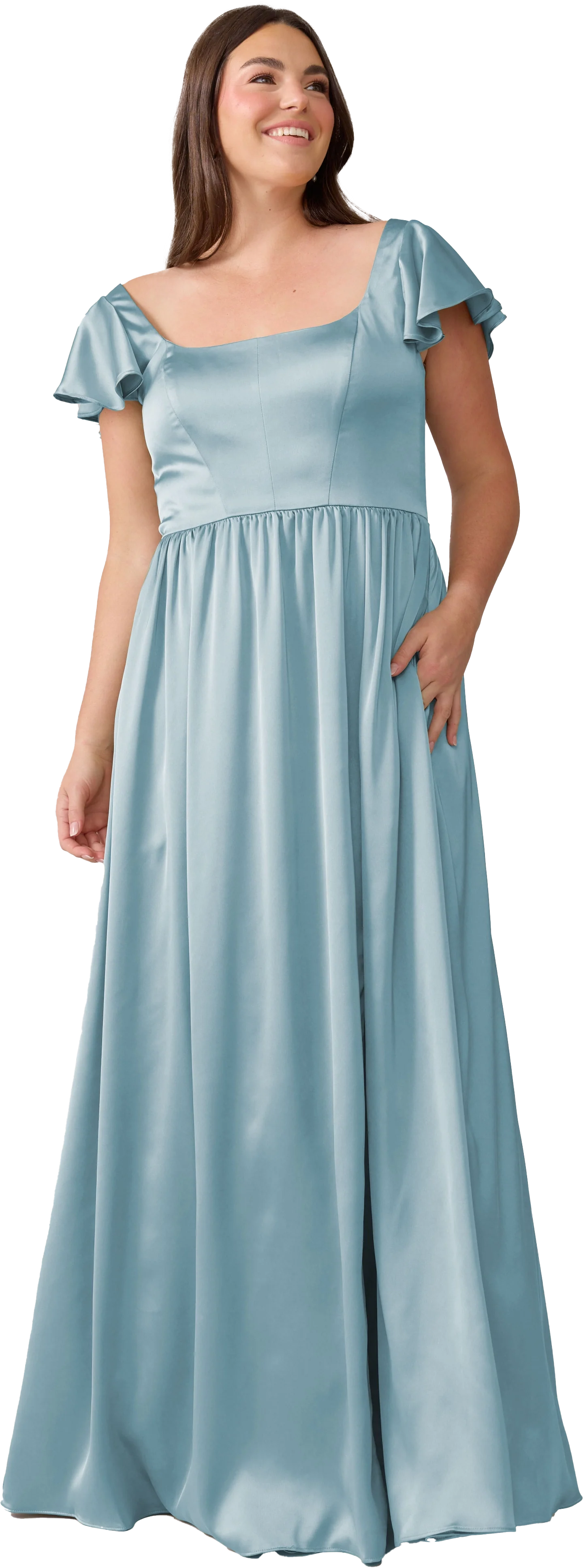 Selma Satin Dress | Made To Order - Image 127