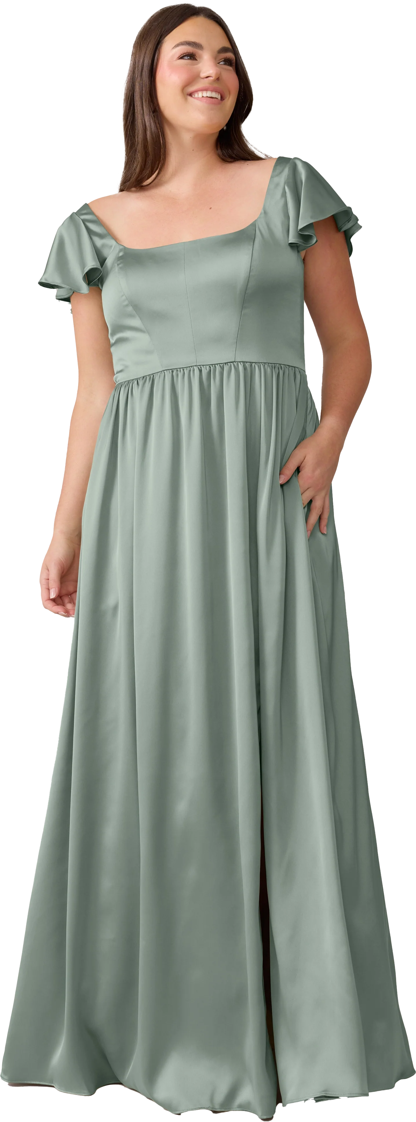 Selma Satin Dress | Made To Order - Image 146